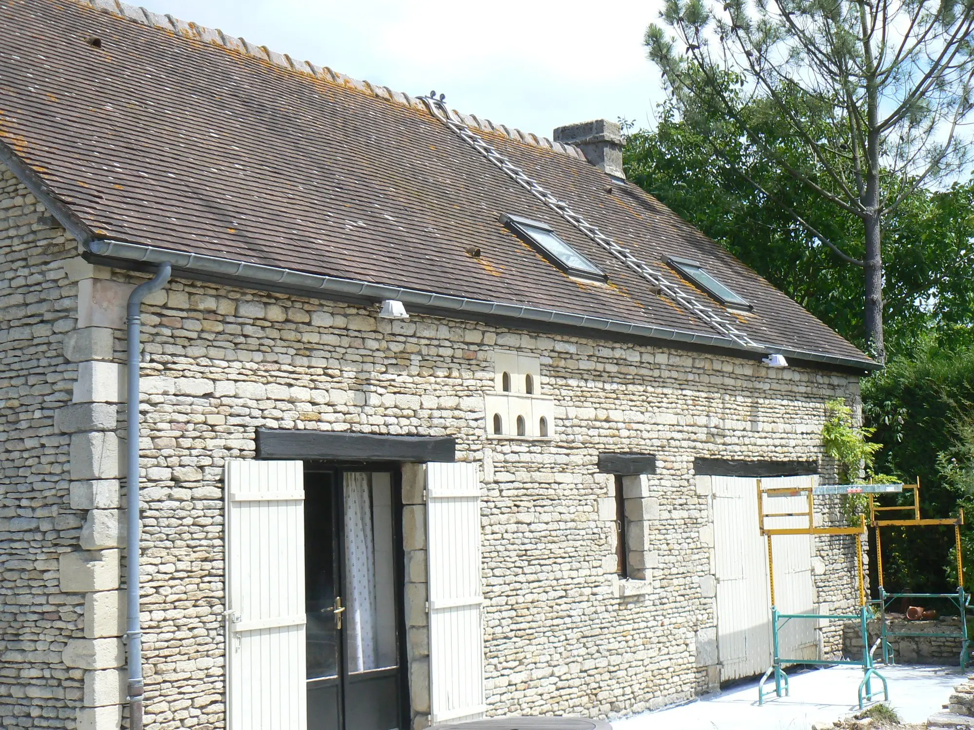 Renovated stone villa